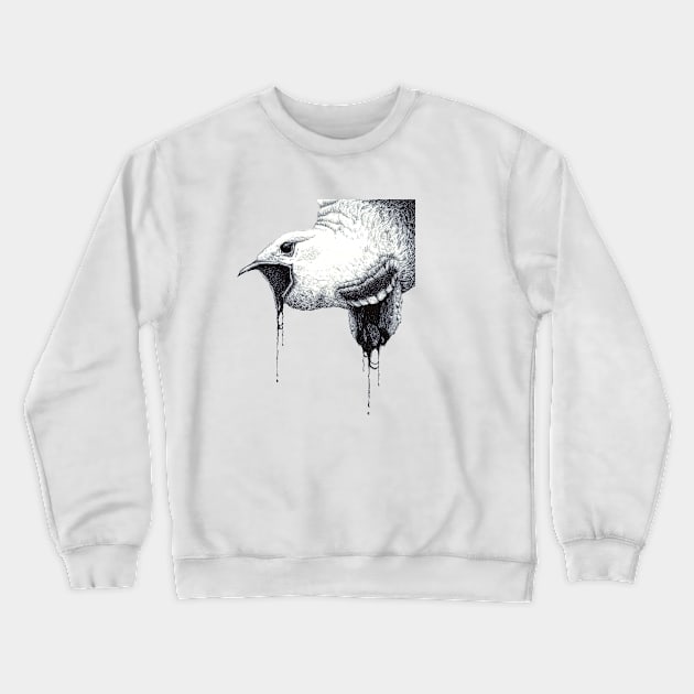 Holding Crewneck Sweatshirt by Sara Baun